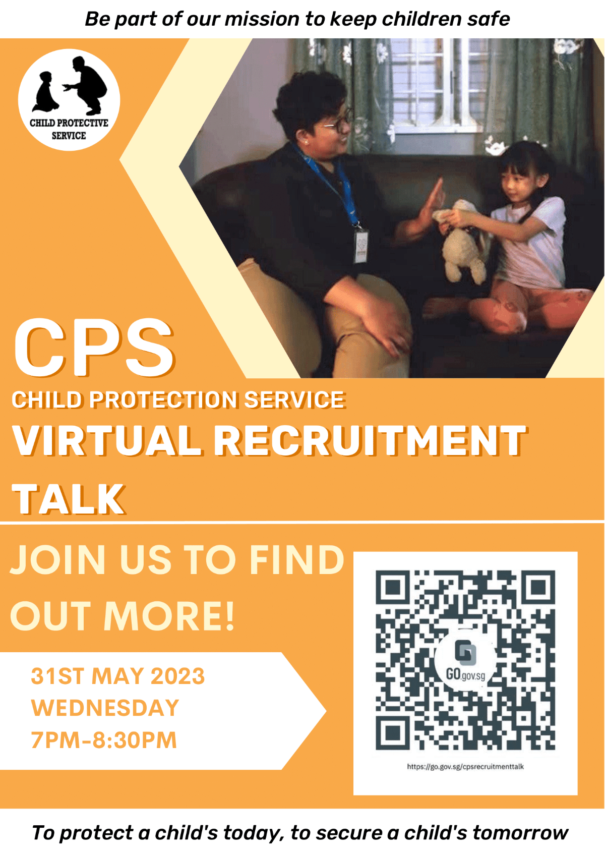 CPS Child Protection Service Recruitment Talk NUS Centre for Future
