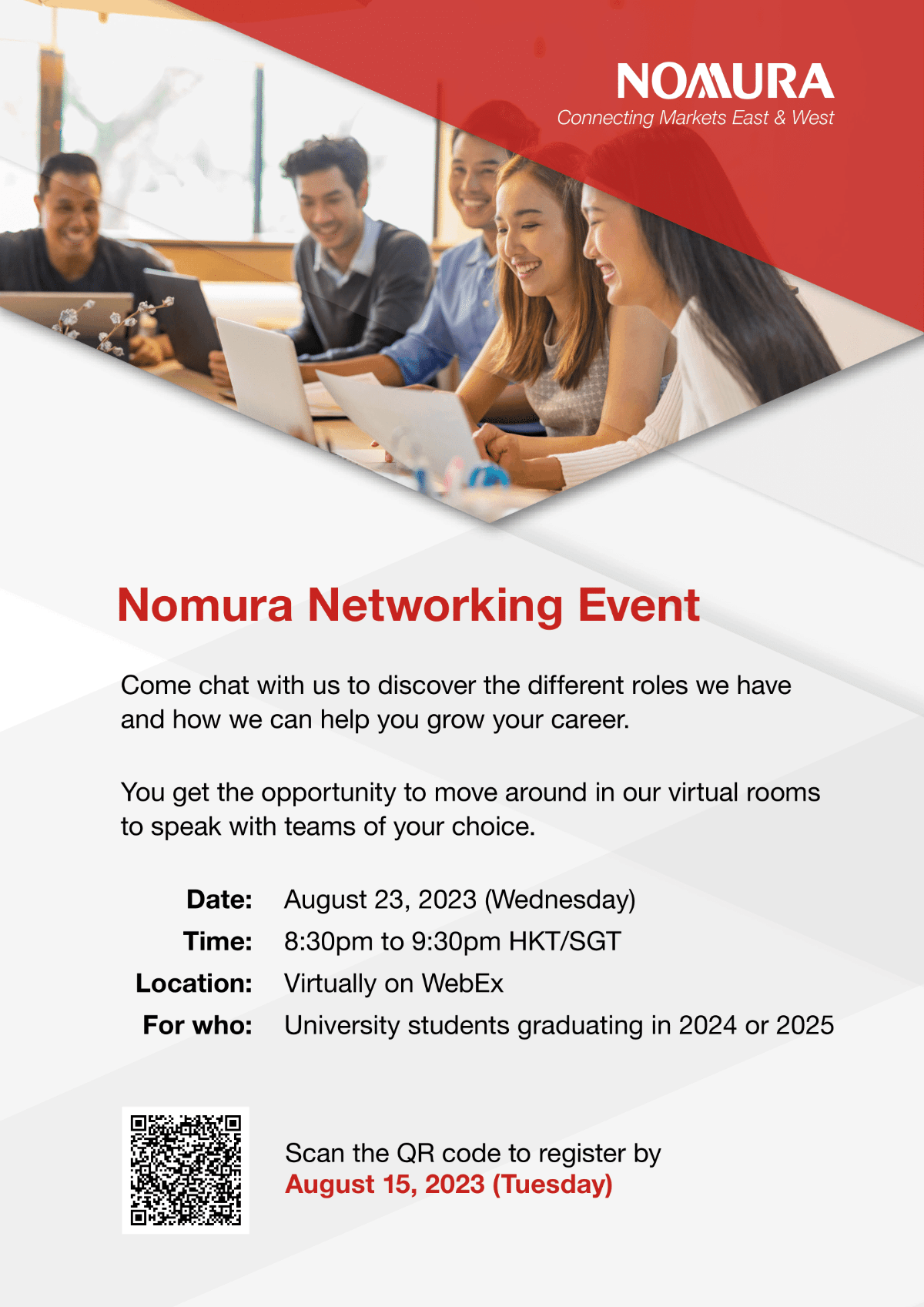 Nomura Networking Event EDM image