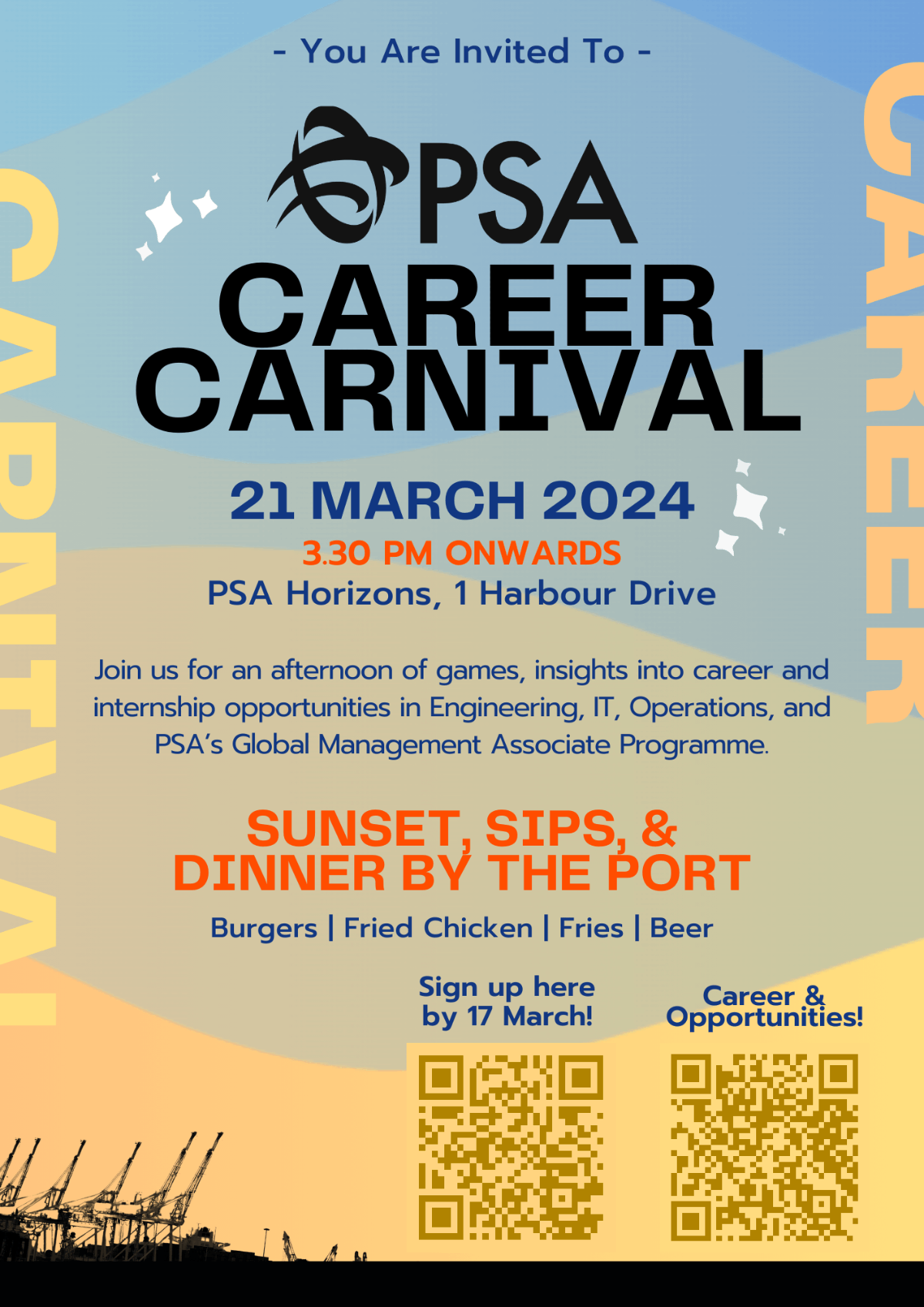 PSA Career Carnival EDM image