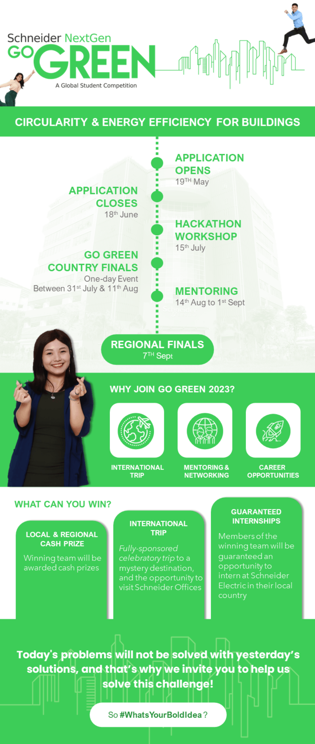 Schneider Electric Go Green - NUS Centre for Future-ready Graduates