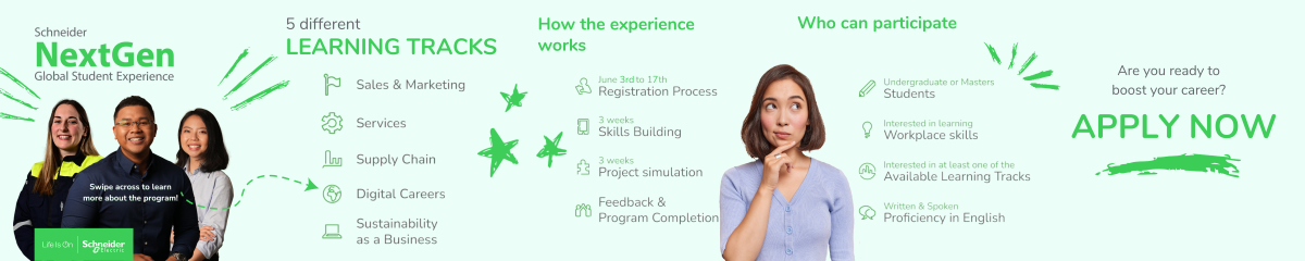 5th Edition of Schneider Global Student Experience EDM image