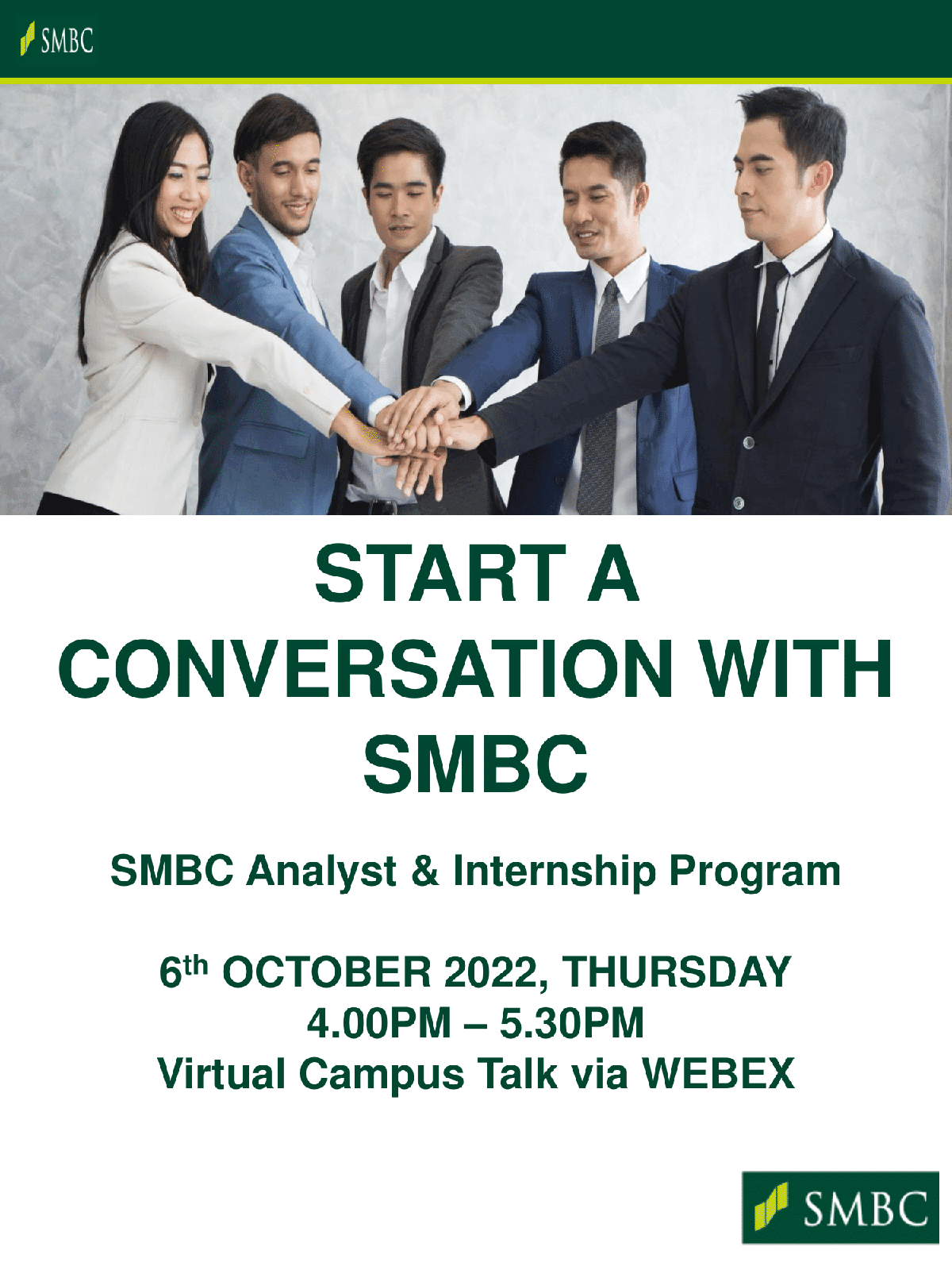 Start A Conversation With SMBC SMBC Analyst Internship Programme   Smbc Analyst And Internship Programme September 2022 Edm 