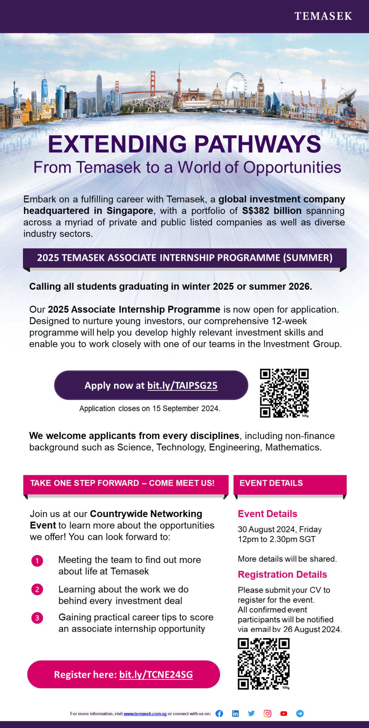 Temasek Countrywide Networking Event EDM image