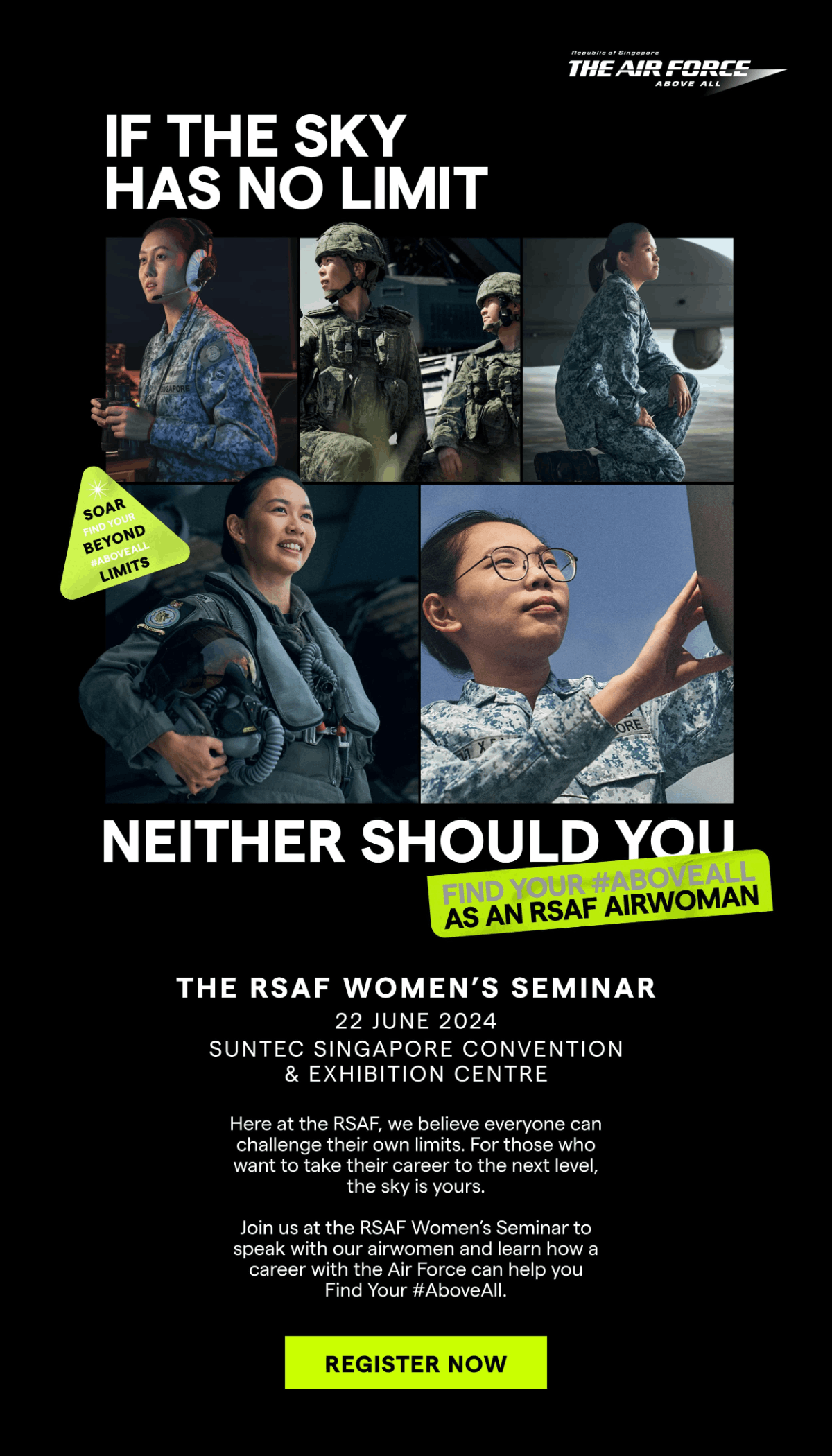 The RSAF Women's Seminar - NUS Centre for Future-ready Graduates