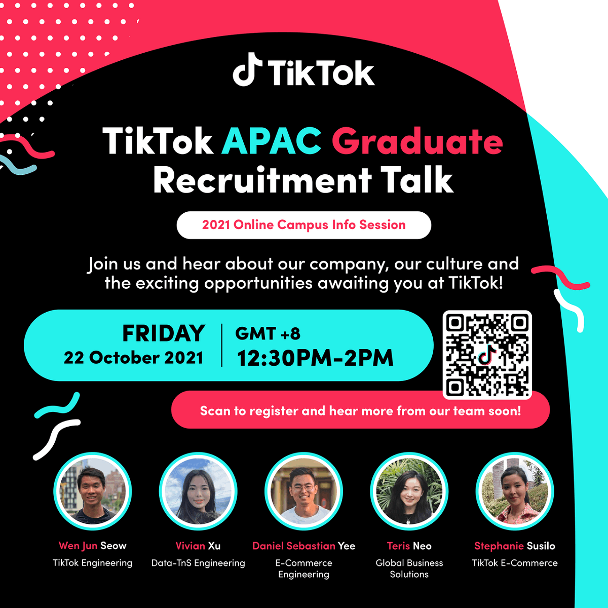 TikTok APAC Graduate Recruitment Talk NUS Centre for Futureready