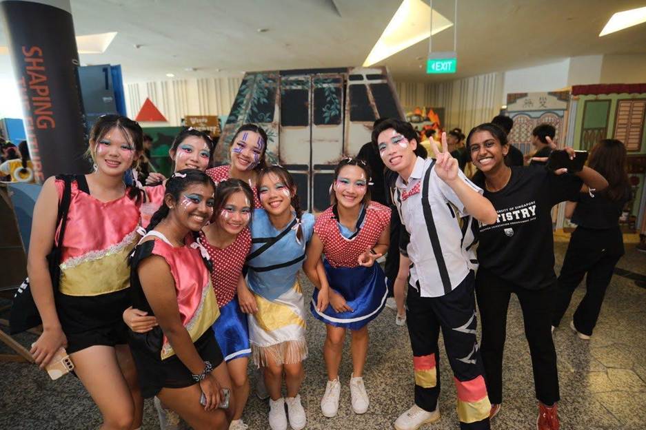 Amber at NUSSU RAG and Flag