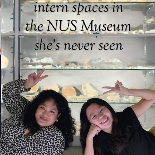 NUS Museum interns