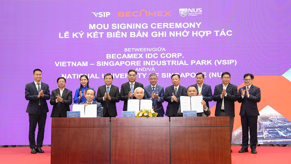 NUS deepens collaborations with Vietnamese partners to promote education, industry development and innovation