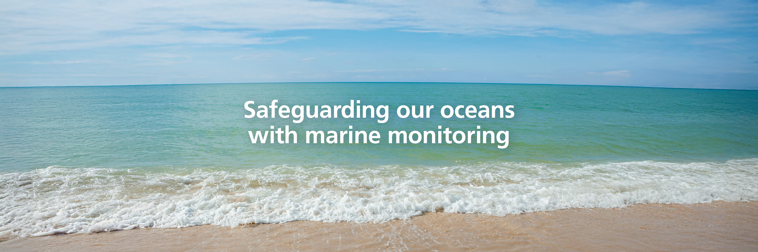 Safeguarding our oceans with marine monitoring