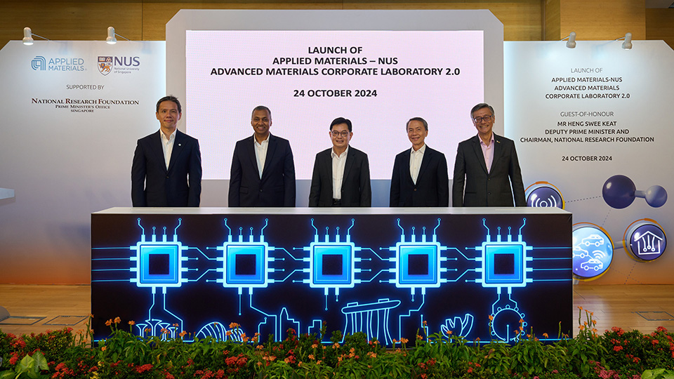 Applied Materials and National University of Singapore expand semiconductor research lab