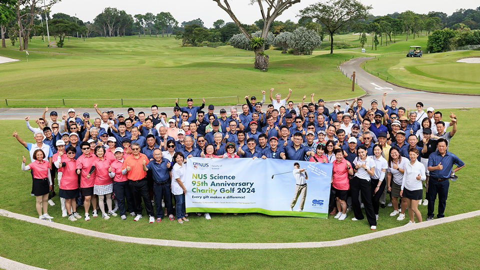 NUS Science raises over S$1.2 million for student bursaries in celebration of its 95th Anniversary