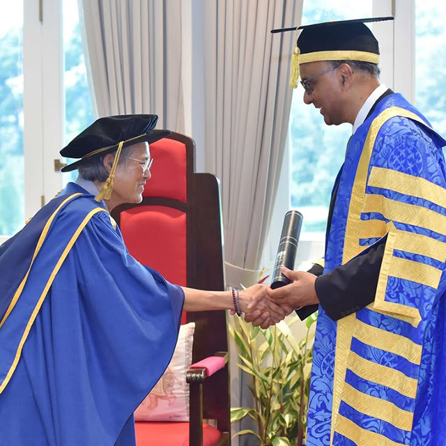 Conferment upon Princess Maha Chakri Sirindhorn