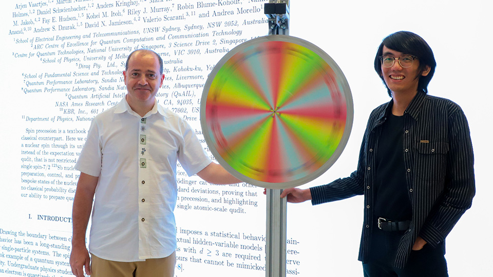 Researchers spin ‘wheel of fortune’ to land big prize: a fundamental proof of quantum mechanics