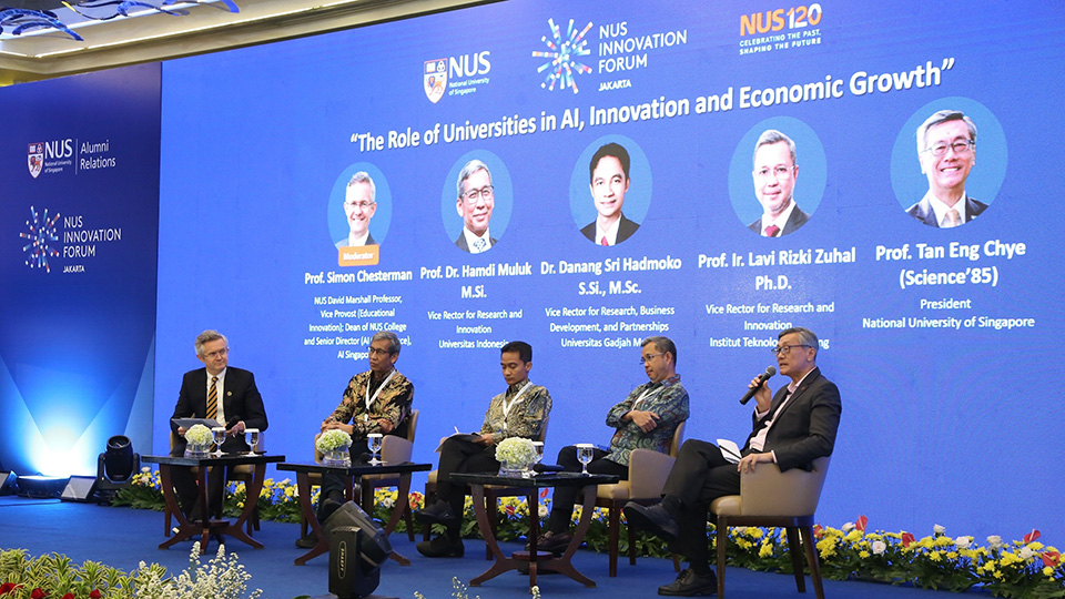 Navigating the Age of AI: Insights from academia and industry at the NUS Innovation Forum Jakarta