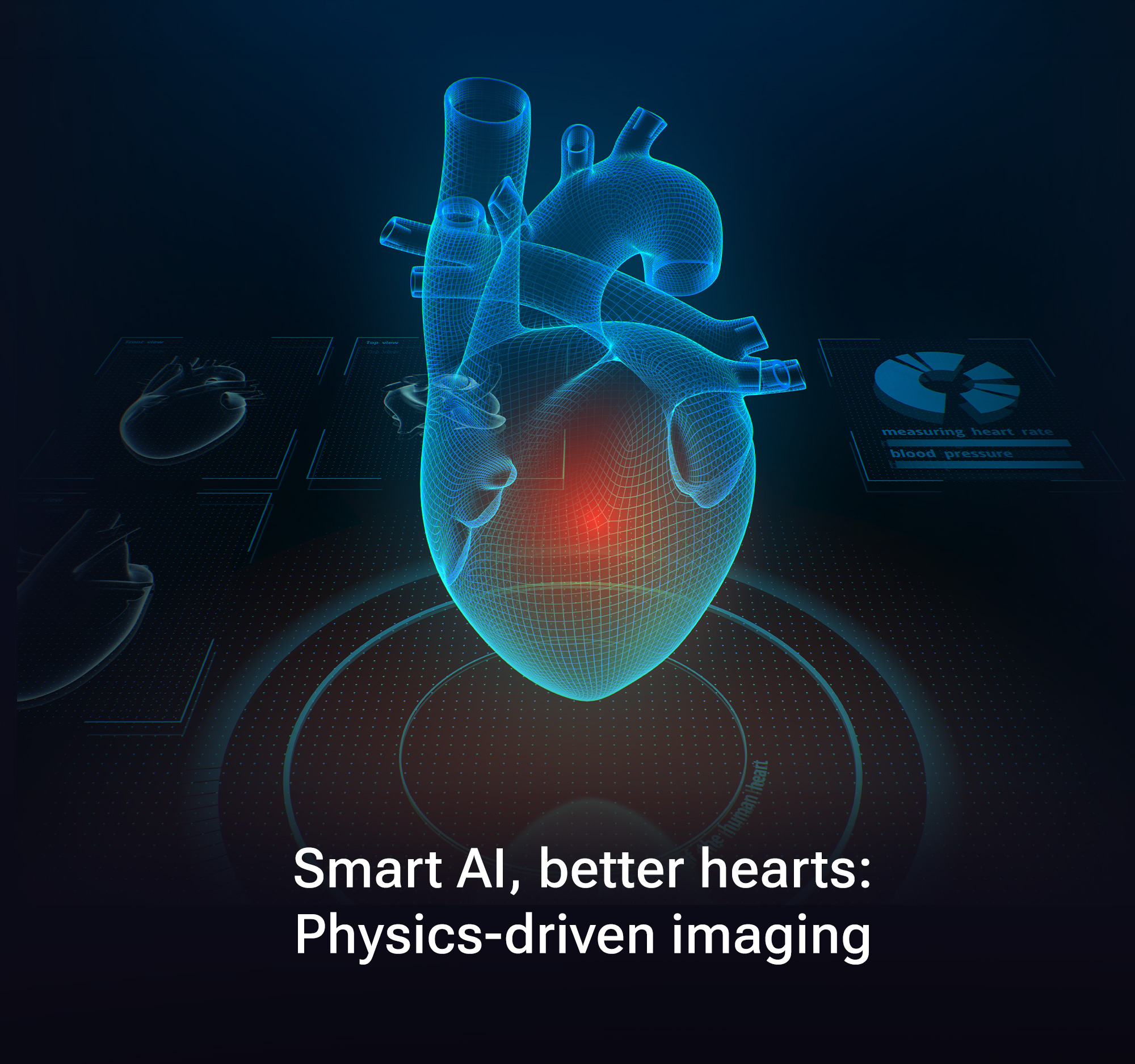 Smart AI, better hearts: Physics-driven imaging