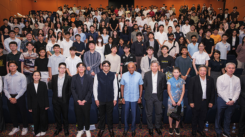 Singapore cannot be passive in a volatile world, says Minister K Shanmugam at NUS dialogue