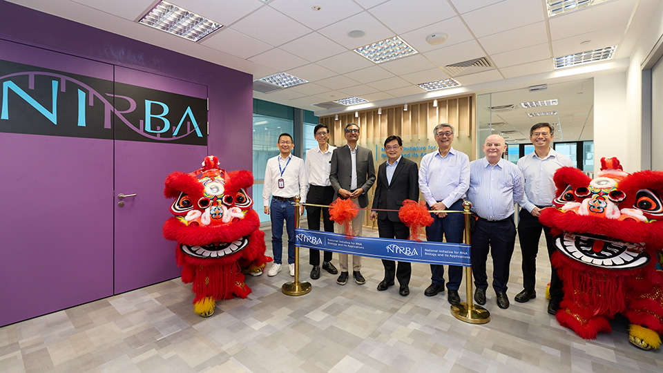 NIRBA opens 2,000 sqm research space to advance RNA innovation, talent development and biomedical research translation in Singapore