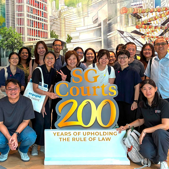 Experiential learning journeys to the Singapore Courts