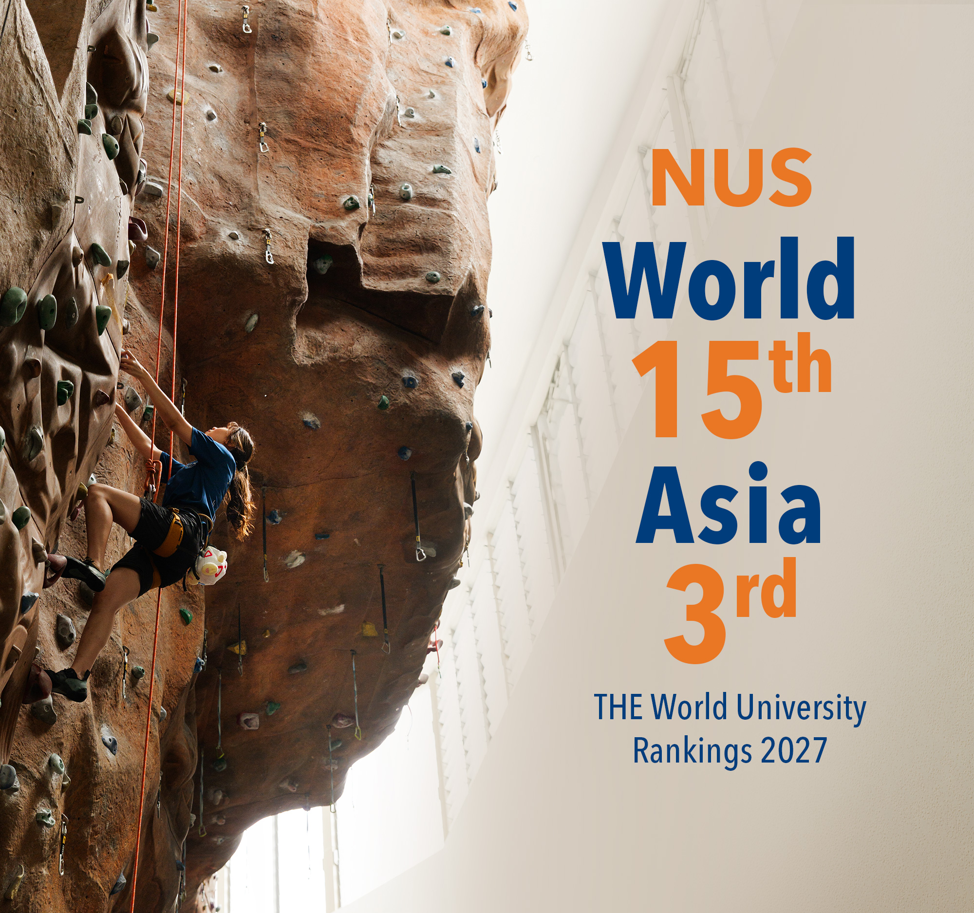NUS reaches highest-ever position at 15th in THE World University Rankings 2027