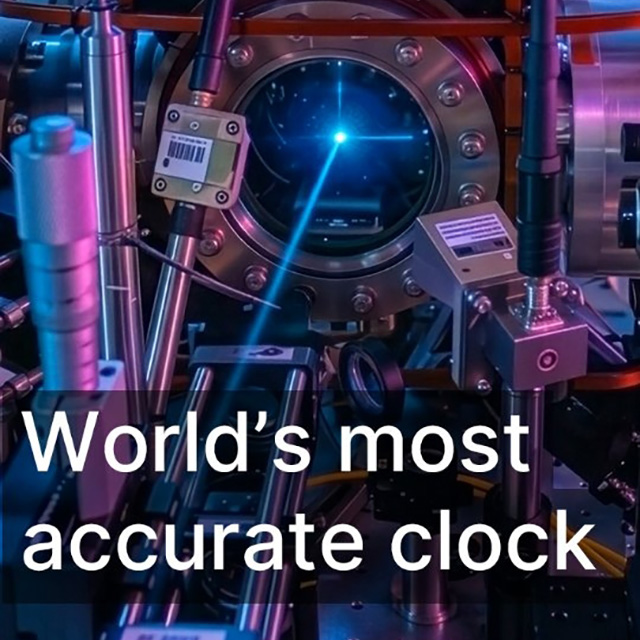 World’s most accurate atomic clock
