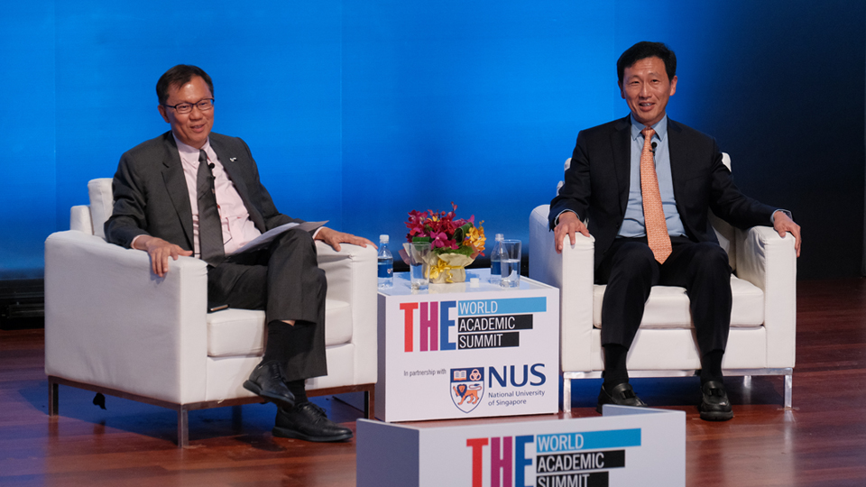 Times Higher Education World Academic Summit 2018 : In conversation with Mr Ong Ye Kung, Minister for Education, Singapore