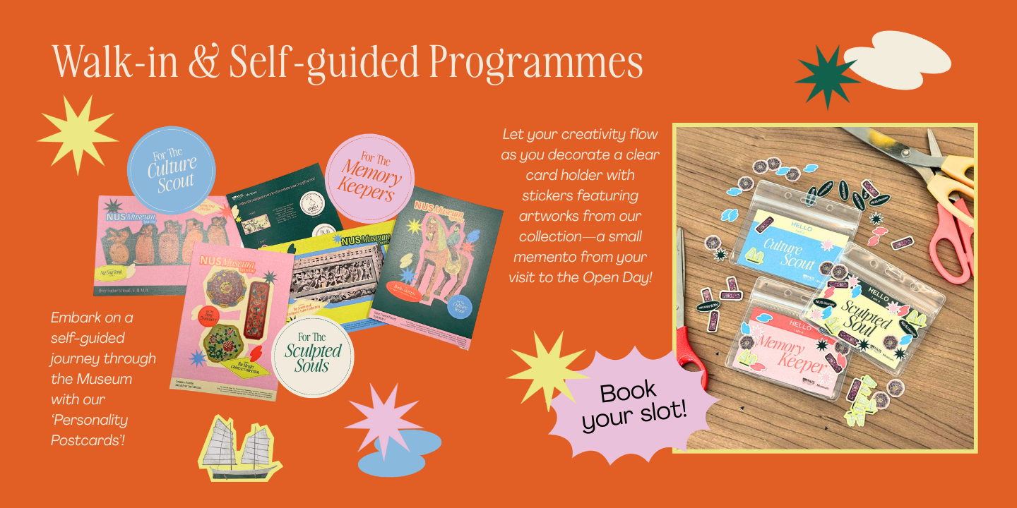 NUS Museum Open Day programmes