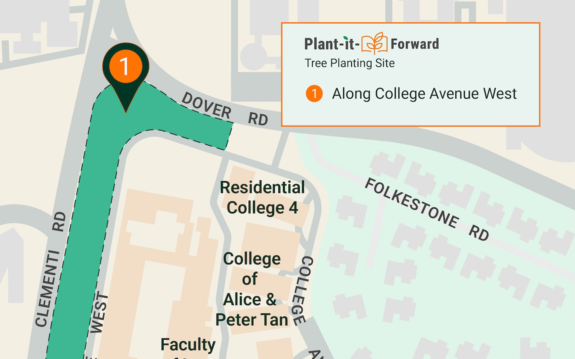 UTown Tree Map