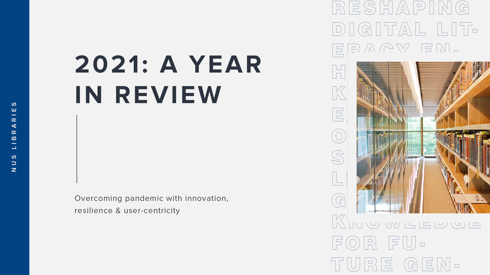 2021: A year in review cover