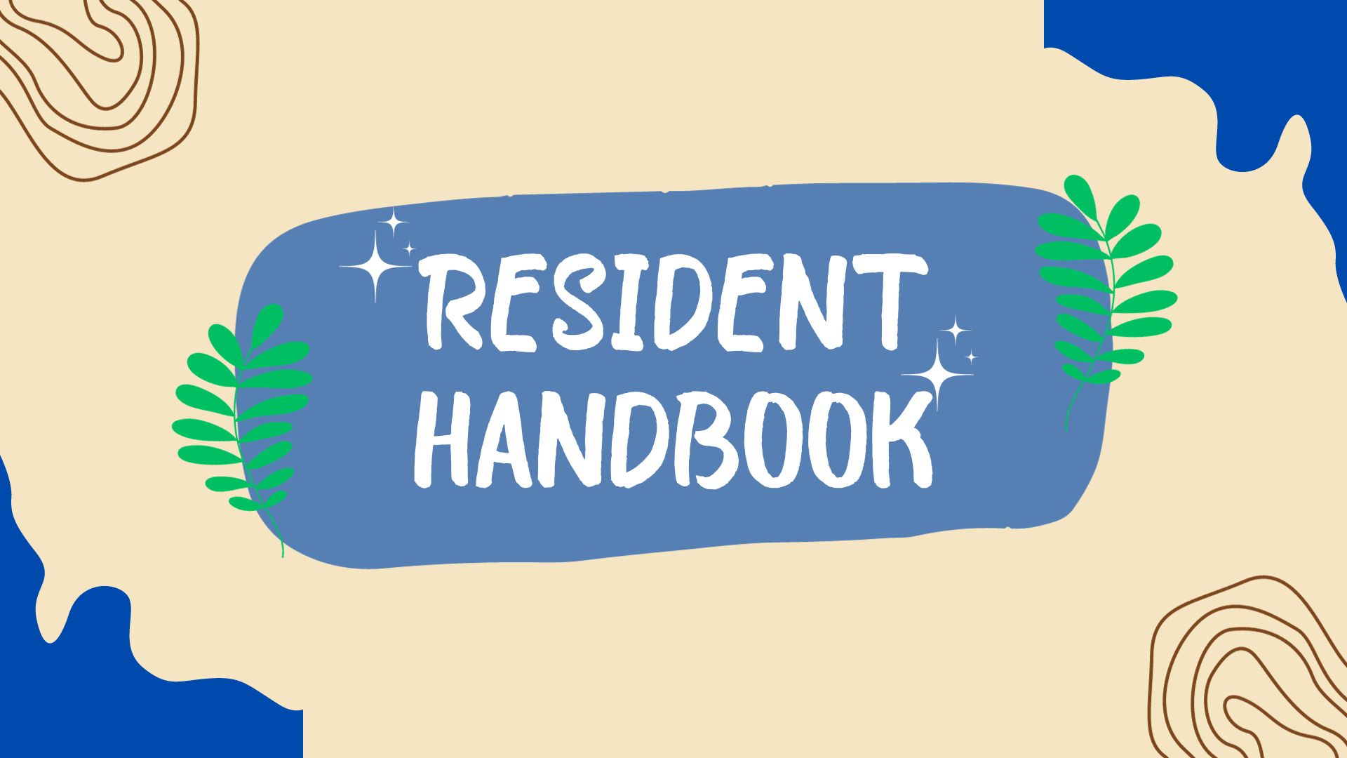 UTR Resident Handbook