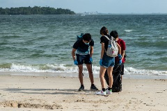 Comm Service -  PGPR Beach Cleanup