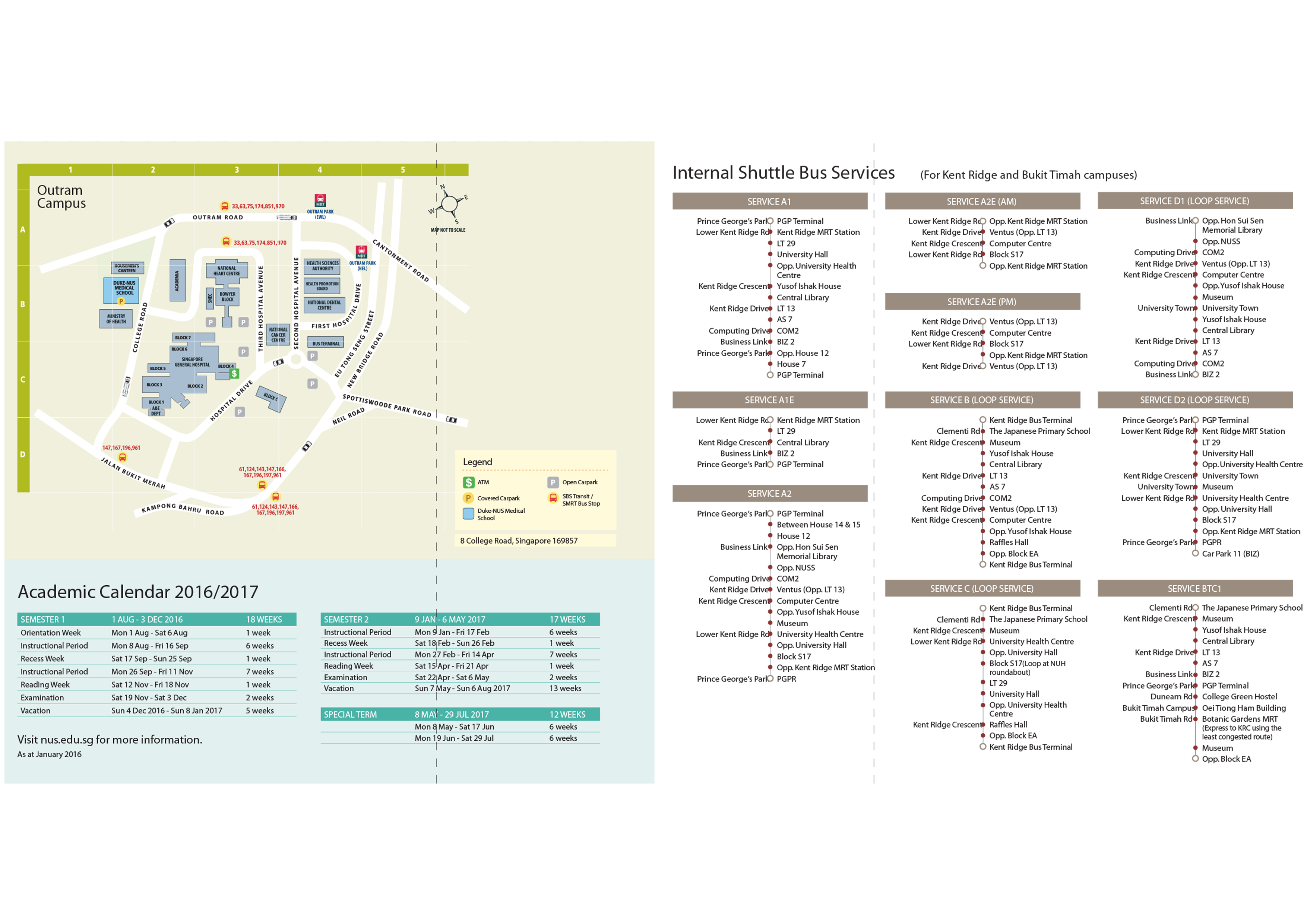 Outram Campus Map