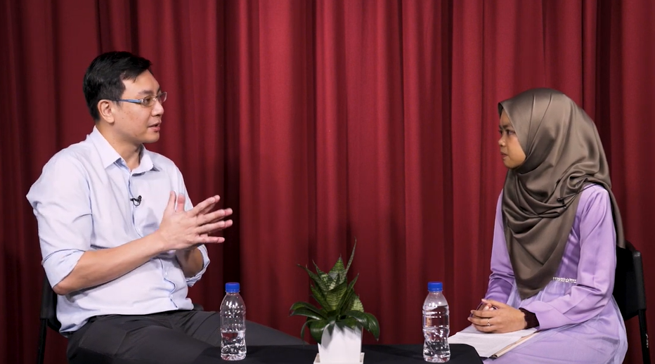 A/P Chng Shu Sin in conversation with Dr Fairuz